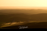 Dusty Sunset from Steptoe Butte